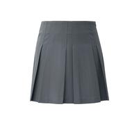Mini jupe Ã©vasÃ©e plissÃ©e Ã zip invisible femme QS Gris 36