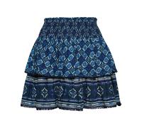 Superdry Vintage Tiered Mini Skirt Bleu XL Femme