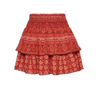 Superdry Vintage Tiered Mini Skirt Rouge XL Femme