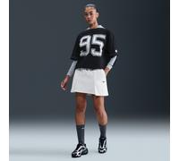 Mini-jupe cargo Nike pour femme Summit White/Noir M (FR 42-44)