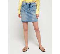 Mini-jupe en denim femme Superdry Bleu 28
