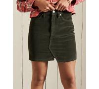 Superdry Denim Short Skirt Vert 27 Femme