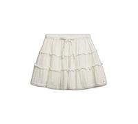 Mini jupe en étamine femme Superdry Blanc XL