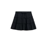 Superdry Cheesecloth Tiered Mini Skirt Bleu S Femme