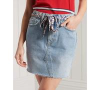 Mini-jupe en jean femme Superdry Bleu 28