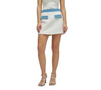 Mini jupe en tweed femme Salsa Jeans Beige S