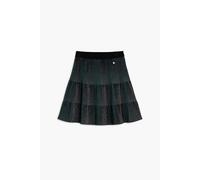 Desigual Jupe gris / vert / noir, Taille 40