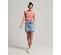 Superdry Vintage Denim Mini Skirt Bleu 30 Femme