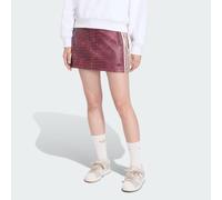 MINI-JUPE MATIÈRE SYNTHÉTIQUE Maroon 36