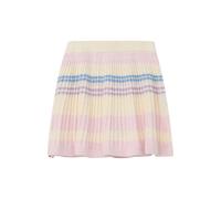 Mini jupe rayÃ©e en maille torsadÃ©e avec bord cÃŽtelÃ© fille s.Oliver Beige 8 ans