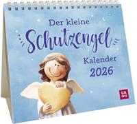 Mini-Kalender 2026: Der kleine Schutzengelkalender: Mini-Monatskalender. Kleiner Tischkalender zum Aufstellen mit Monatskalendarium