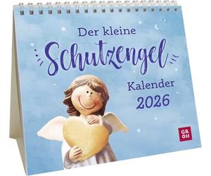Mini-Kalender 2026: Der kleine Schutzengelkalender: Mini-Monatskalender. Kleiner Tischkalender zum Aufstellen mit Monatskalendarium