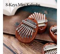Mini Kalimba à 8 touches, Piano à pouce, grand son, clavier à doigts, Instrument de musique, Mbira Likembe Sanza