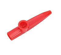 Mini Kazoo, ukulélé et Guitare Portables en Plastique, Instrument de Musique Facile à Apprendre pour Le feu de Camp, Les Voyages et Les Scouts. Rouge, Vert, Jaune. (Rouge)