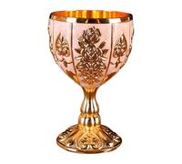 Mini-Kelch, 30 ml-coq fait de galvanisation avec motif rétro, tasse à vin élégante | Facile à charger -Calice pour whisky, bière, cocktail, décoration de placard à vin