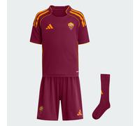 Mini kit AS Roma 25/26 Home Enfants Legacy Burgundy 2-3A