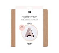 Mini Kit Broderie 'Rico Design' Alphabet