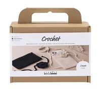Mini Kit d'artisanat au Crochet, sac avec Rose, 1 paquet
