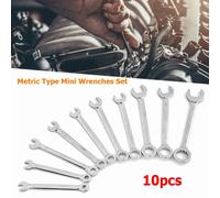 Mini Kit de clés à Double extrémité ouverte, ensemble d'outils manuels, clés d'outils en bois pour la réparation automobile, 10 pièces