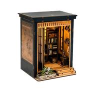 Mini kit de construction de maison - Maison de en bois DIY - Modèle de construction créatif - Kit de construction LED | Kit de construction miniature fait à la main pour adultes, adolescents