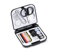 Mini Kit De Couture En Plastique, Boîte De Fils D'aiguilles, Organisateur De Boutons De Dé À Coudre, Conteneur, Accueil Vivant Voyage, Accessoires De Couture, Outils, 1 Ensemble