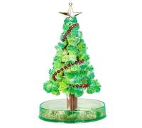 Mini kit de Culture de Cristal, Arbre Noël Amusant et éducatif en Papier Cristal, Jouets d'arbre Noël, décoration Bureau pour Enfants pour Anniversaire, Style d'hiver 1