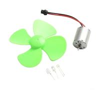 Mini kit de générateur d'éolienne avec lames, moteur 12 V pour projets d'énergie alternative, ABS et métal, petit générateur pour expériences scientifiques éducatives et études d'alimentation à
