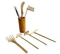 Mini kit de jardin zen (bambou et bois)