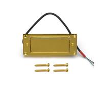 Mini kit de micros à double bobine compatible avec le style LP | Époxy scellé, utilisation de guitare électrique, ensemble de séparation de bobines de pont de cou(Gold 1PC)