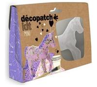 Mini kit Décopatch cheval feuilles pinceau et vernis colle NA G