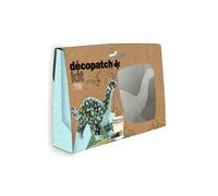 Mini kit - Decopatch - Dinosaure - 1 dinosaure en papier mâché - Conforme norme jouet EN71 - Pour enfants