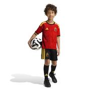 Adidas Belgium 26/27 Home Short Sleeve Junior Set Rouge 12-24 Months Enfants