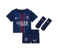Mini-kit Domicile bébé PSG 2025/26 Bleu 3/6 mois Unisex