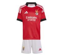 Adidas Benfica 25/26 Mini Home Short Sleeve Junior Set Rouge 3-4 Years Enfants