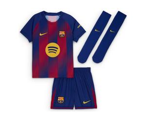 Mini-kit Domicile enfant FC Barcelone 2025/26 Bleu 5/6 ans Unisex