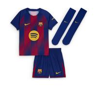 Mini-kit Domicile enfant FC Barcelone 2025/26 Bleu 6/7 ans Unisex