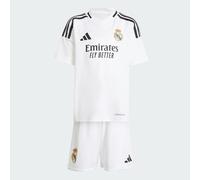 Adidas Real Madrid 24/25 Home Junior Set Blanc 5-6 Years Garçons,Filles