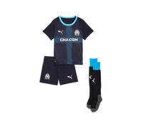 PUMA Minikit Away 25/26 Olympique de Marseille Enfant, Vêtements, Bleu, 2-3Y 2-3Y