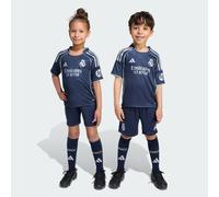 Adidas Real Madrid 25/26 Mini Away Short Sleeve Junior Set Bleu 3-4 Years Enfants