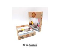 Mini kit feutrine petite cocotte - Niveau Intermédiaire(...) - Gris Gris