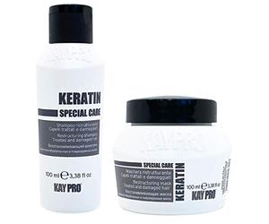 Mini Kit Keratine Shampoing et Masque KayPro 100ml