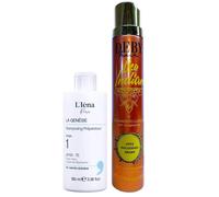 Mini-kit Lisa Indian Deby Hair 120 ml & shampooing La Genèse L'Iéna 100 ml