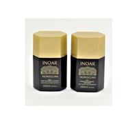 Mini Kit Lissage - INOAR - Marroquino - 2 x 250 ml - Kératine - Huile de cacao - Lissage facile
