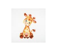 Mini Kit Point de Croix Girafe - 13 x 13 cm - Trimits(...) - Multicolore Multicolore G