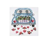 Mini Kit Point de Croix Love 14 x 15,2 cm - Trimits(...) - Love G