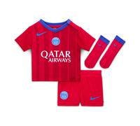 Mini-kit Third bébé PSG 2025/26 Rouge 3/6 mois Unisex