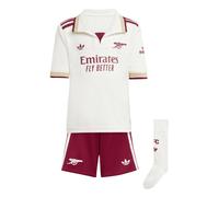 Mini-kit Third enfant Arsenal 2025/26 Blanc 5/6 ans Unisex