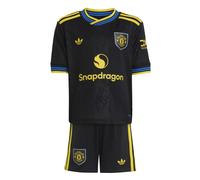 Mini-kit Third enfant Manchester United 2025/26 Noir 3/4 ans Unisex