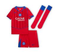 Mini-kit Third enfant PSG 2025/26 Rouge 3/4 ans Unisex