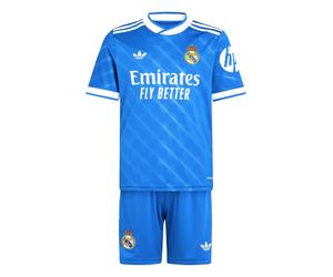 Mini-kit Third enfant Real Madrid 2025/26 Bleu 11/12 ans Unisex